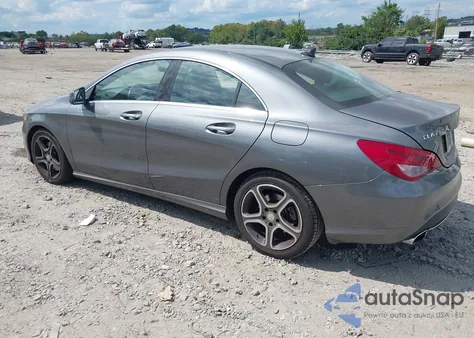 2014 Mercedes-Benz Cla 250 z USA, uszkodzony, nr VIN WDDSJ4EB0EN062618